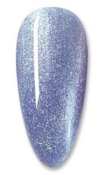 Gellack Moonlight Cat Himmelblau Glitzer Nagel